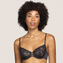 Andres Sarda Tiger Beugel BH Black