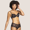 Andres Sarda Tiger Beugel BH Black