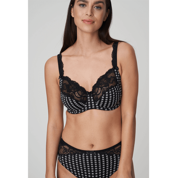 PrimaDonna Madison Beugel BH met Kant Crystal Black