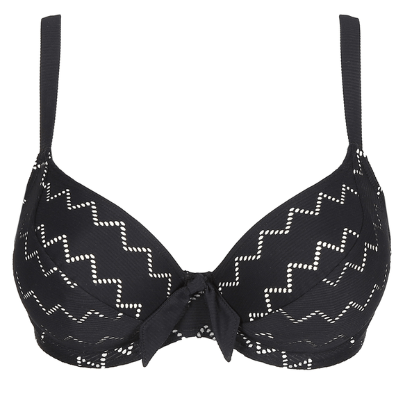 PrimaDonna Swim Maya Beugel Bikinitop Zwart