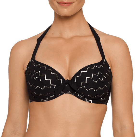 PrimaDonna Swim Maya Beugel Bikinitop Zwart