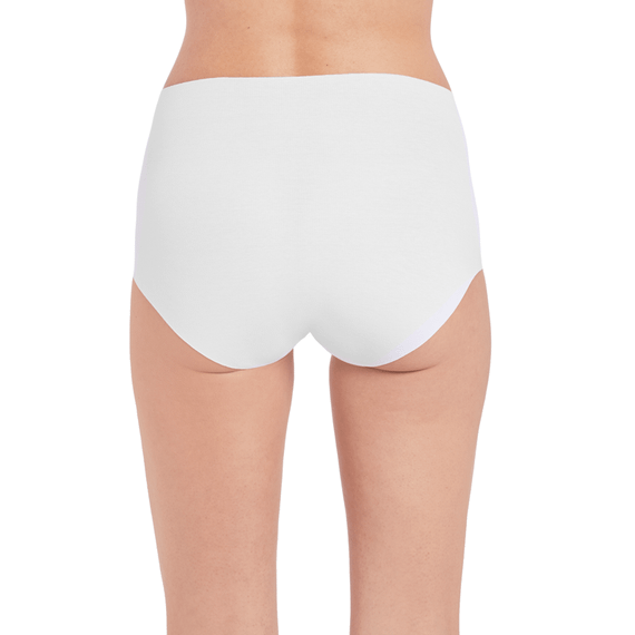 Wacoal Beyond Naked Cotton Hoge Slip White