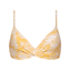 Beachlife Twist Bikinitop Palm Glow