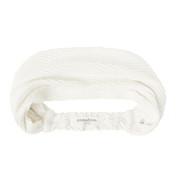 Annadiva Swim Tide Line Haarband Ecru
