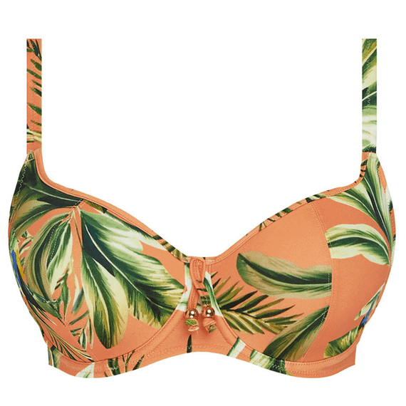 Birds in Paradise Watttiertes Bikini Oberteil