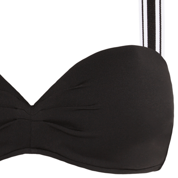 Beachlife Black Bandeau Bikinitop