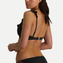 Beachlife Black Embroidery Plunge Bikinitop
