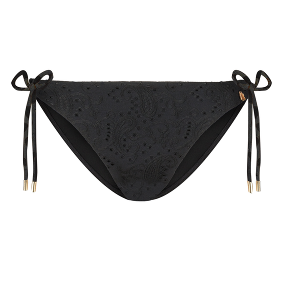 Black Embroidery Strikbroekje
