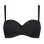 Beachlife Black Swirl Bandeau Bikinitop