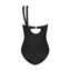 Beachlife Black Swirl One Shoulder Badpak