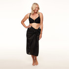 Sparkling Black Wikkelrok