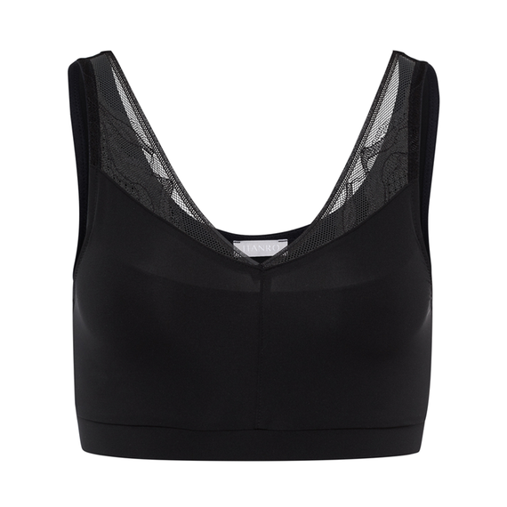 Hanro Blanca Bralette Black
