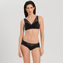 Hanro Blanca Soft Cup BH Black