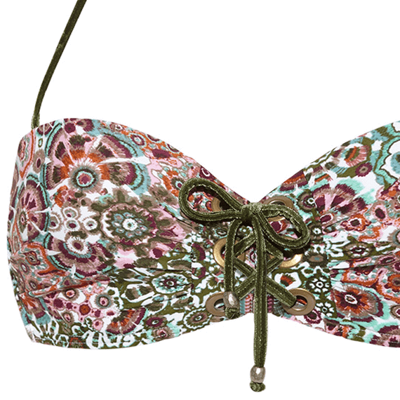 Beachlife Blossom Boutique Bandeau Bikinitop