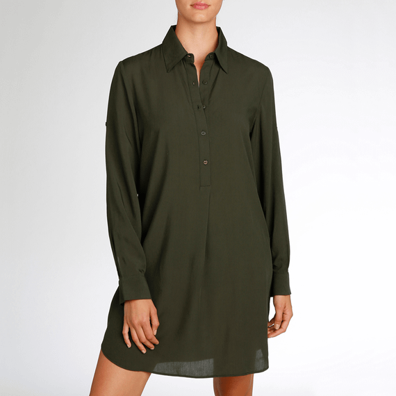 Marie Jo Swim Nikita Francoise Lange Blouse Palm Tree