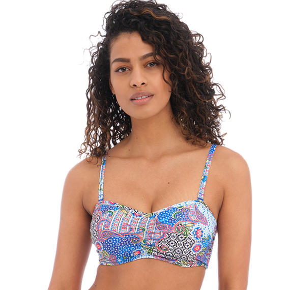 Freya Badmode Boho Breeze Bandeau Bikinitop Multi