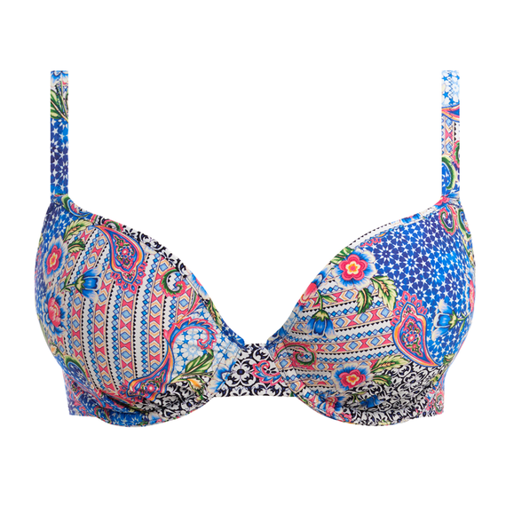 Freya Badmode Boho Breeze Voorgevormde Bikinitop Multi