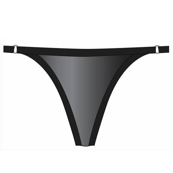 Aubade Boîte à Désir Slip Met Ketting Noir