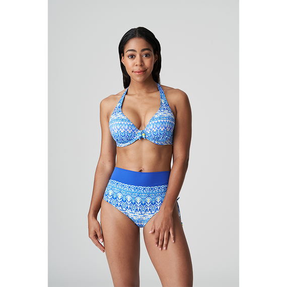 PrimaDonna Swim Bonifacio Voorgevormde Halter Bikinitop Electric Blue
