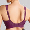 Panache Sport Boundless Voorgevormde Sport BH Zonder Beugels Berry Chalk