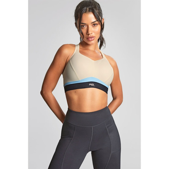 Panache Sport Boundless Voorgevormde Sport BH Zonder Beugels Chalk/Black