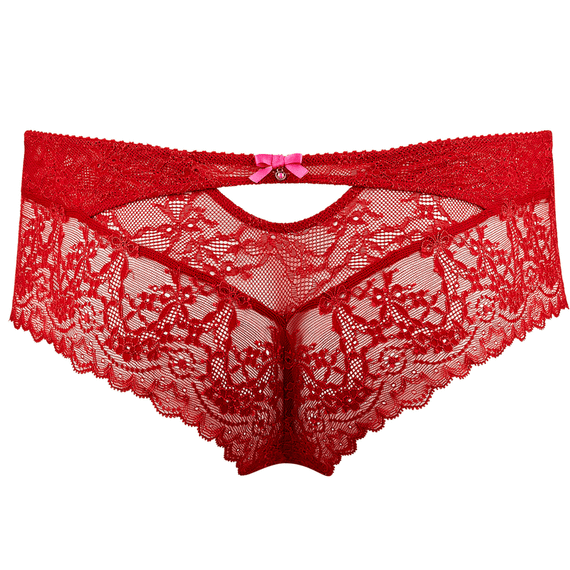 Aubade Ivresse Byzantine Stringboxer Rouge Rubis