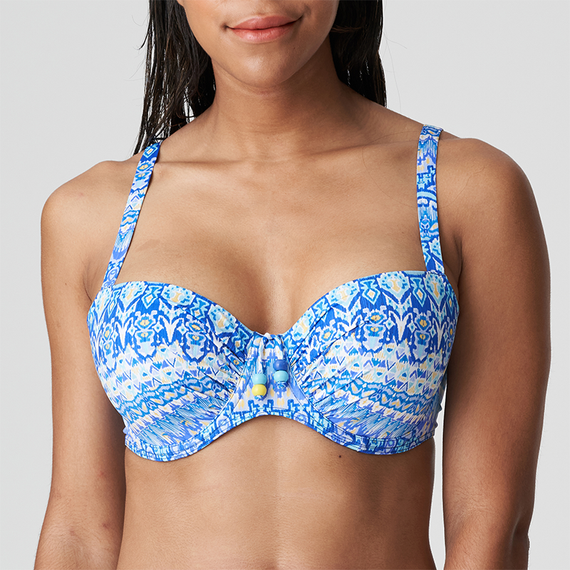 PrimaDonna Swim Bonifacio Voorgevormde Balconette Bikinitop Electric Blue