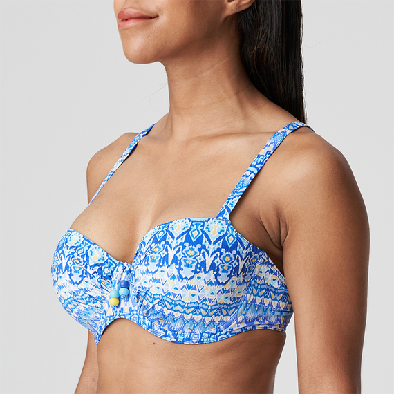 PrimaDonna Swim Bonifacio Voorgevormde Balconette Bikinitop Electric Blue