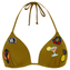 Beachlife Breen Triangle Bikinitop Met Details