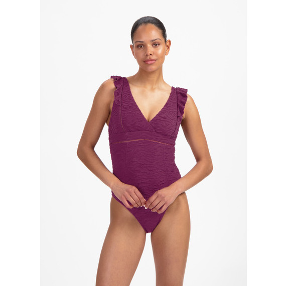 Beachlife Bright Plum Badeanzug Plum