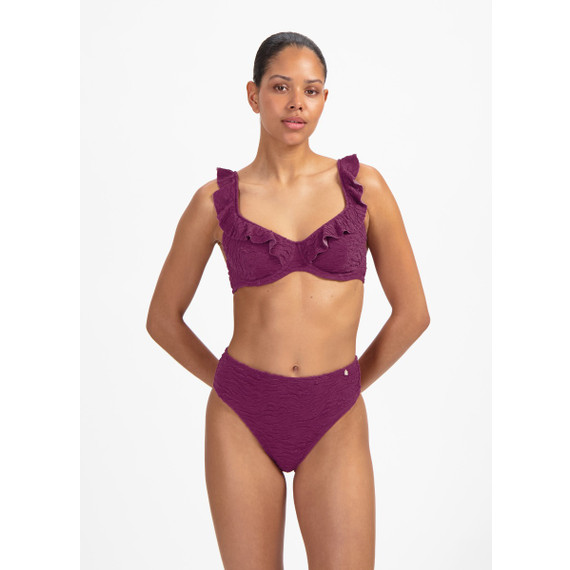 Beachlife Bright Plum Beugel Bikinitop Plum