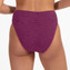 Beachlife Bright Plum High Waist Bikinibroekje Plum