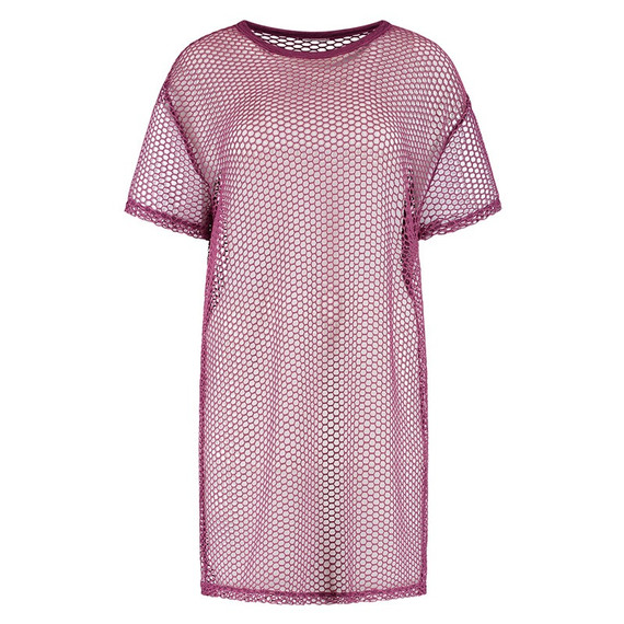 Beachlife Bright Plum Strandkleid Plum