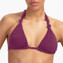 Beachlife Bright Plum Triangle Bikinitop Plum