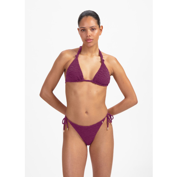 Beachlife Bright Plum Triangle Bikinitop Plum