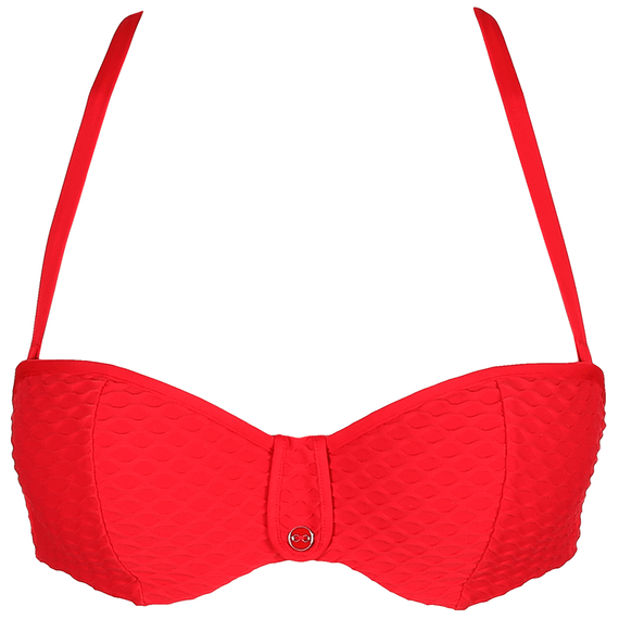Marie Jo Swim Brigitte Strapless Bikinitop True Red