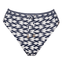 Watercult Ikat Edit Hoog Bikinibroekje Canvas Soft Black