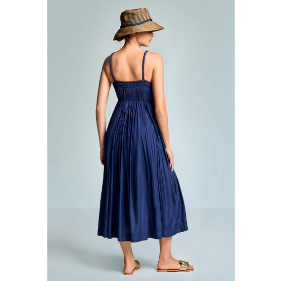 Iconique Côte D’Azur Strandjurk Navy Blu