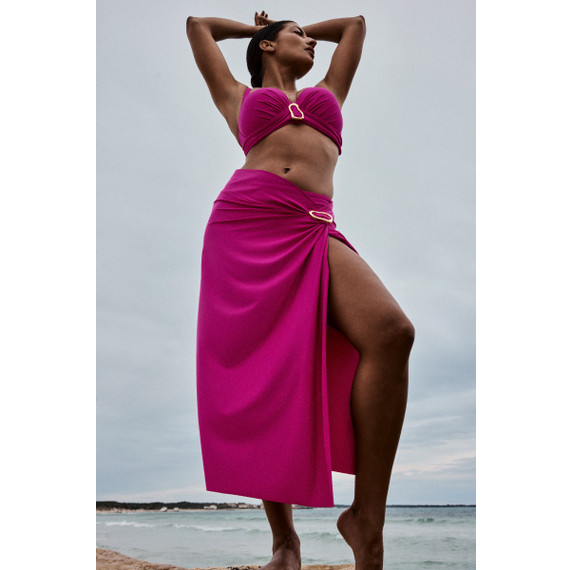 Primadonna Swim Uvita Pareo Deep Magenta