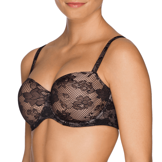 PrimaDonna Twist Cabaret Voorgevormde Balconette BH Zwart