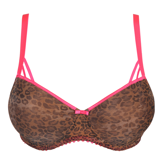 PrimaDonna Twist Cafe Plume Voorgevormde Balconette BH Cheetah