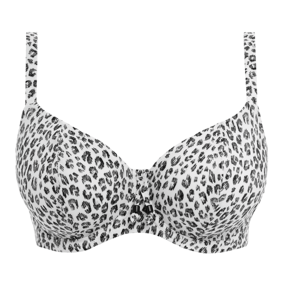 Freya Bademode Cala Selva Plunge Bikinitop Leopard