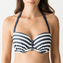 PrimaDonna Swim California Voorgevormde Strapless Bikinitop Blue Legend