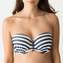 PrimaDonna Swim California Voorgevormde Strapless Bikinitop Blue Legend