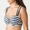 PrimaDonna Swim California Voorgevormde Strapless Bikinitop Blue Legend