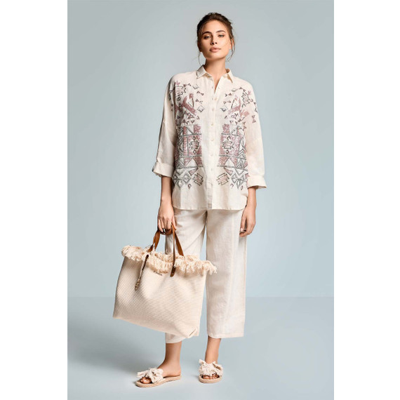 Iconique Calypso Tas Off White