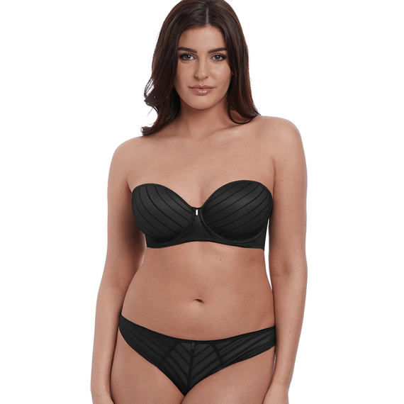 Freya Cameo Strapless BH Black