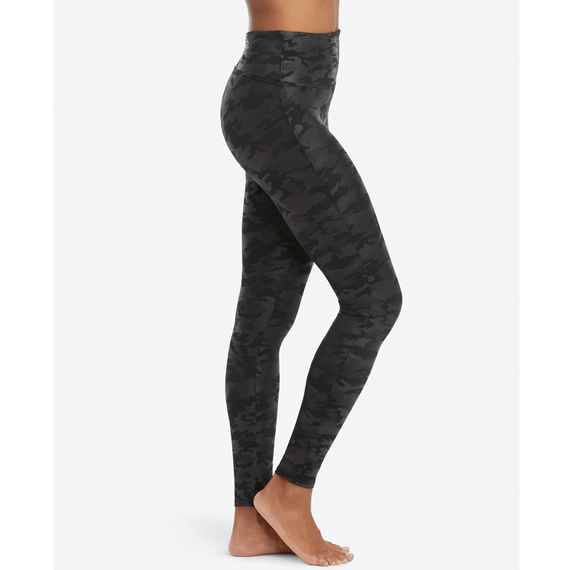 Faux Leather Camo Legging