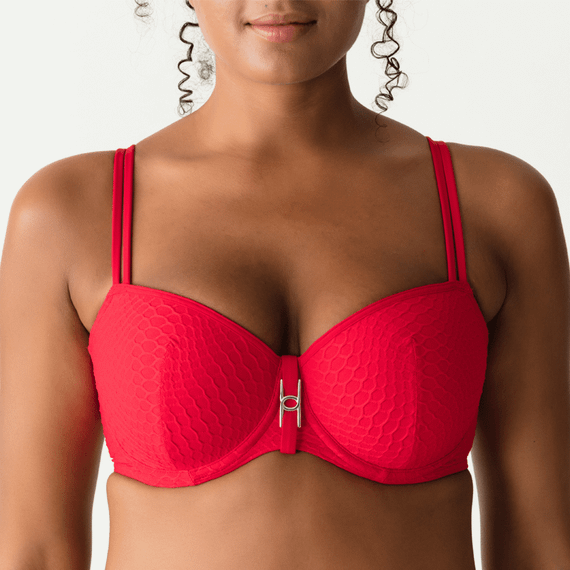 PrimaDonna Swim Canyon Voorgevormde Balconette Bikinitop True Red