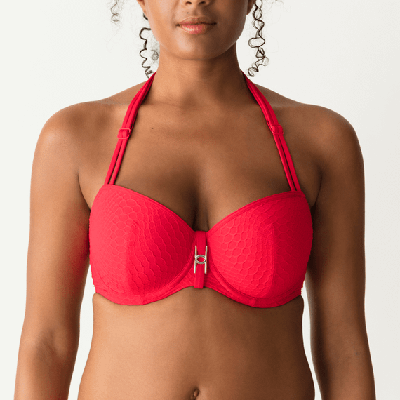 PrimaDonna Swim Canyon Voorgevormde Balconette Bikinitop True Red